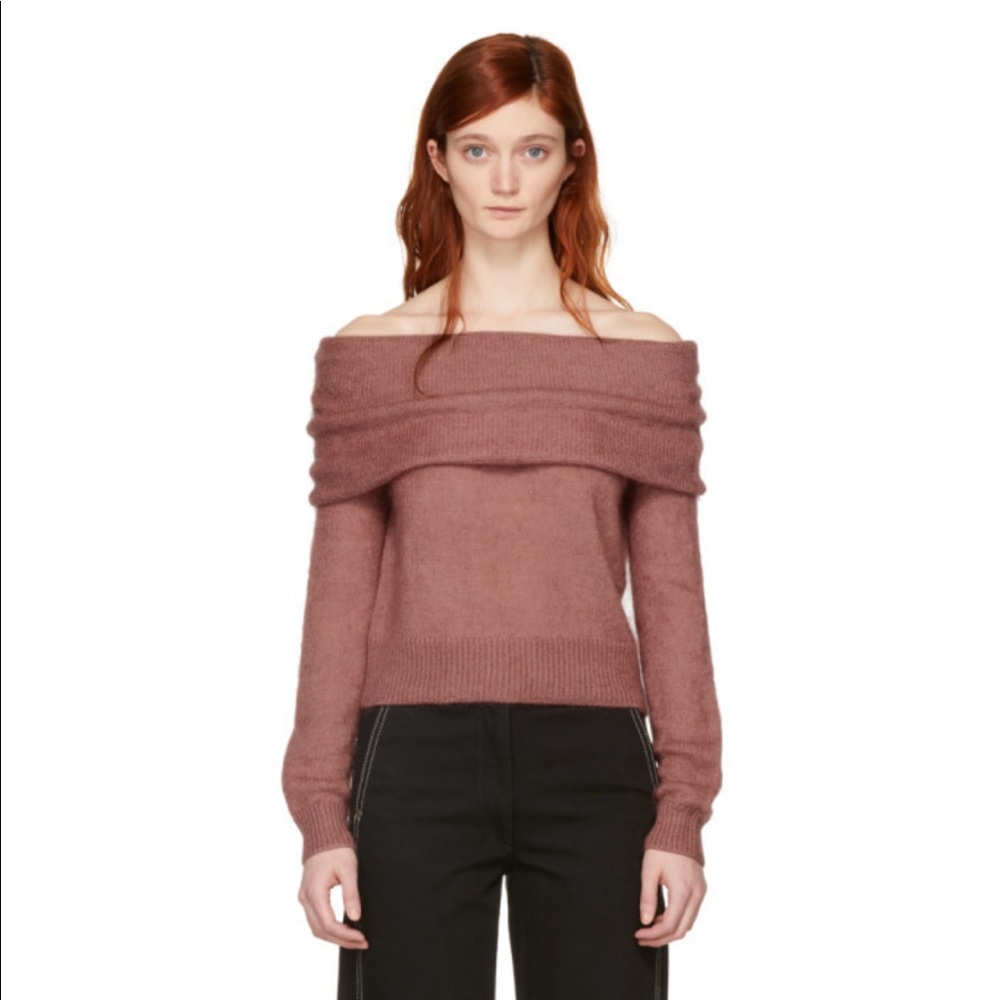 Rag&Bone Mimi Cropped Mohair Sweater